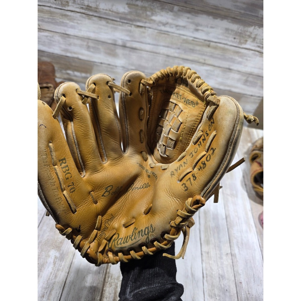 Rawlings RBG 70 Bobby Bonilla Baseball Glove‎ Vintage Baseball Mitt LHT READ